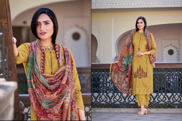 Hermitage Elahe Viscose Designer Exclusive Dress Material Collection